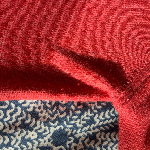 Cashmere blend (wool and silk) Italian quarter zip up - Picture 5 of 8